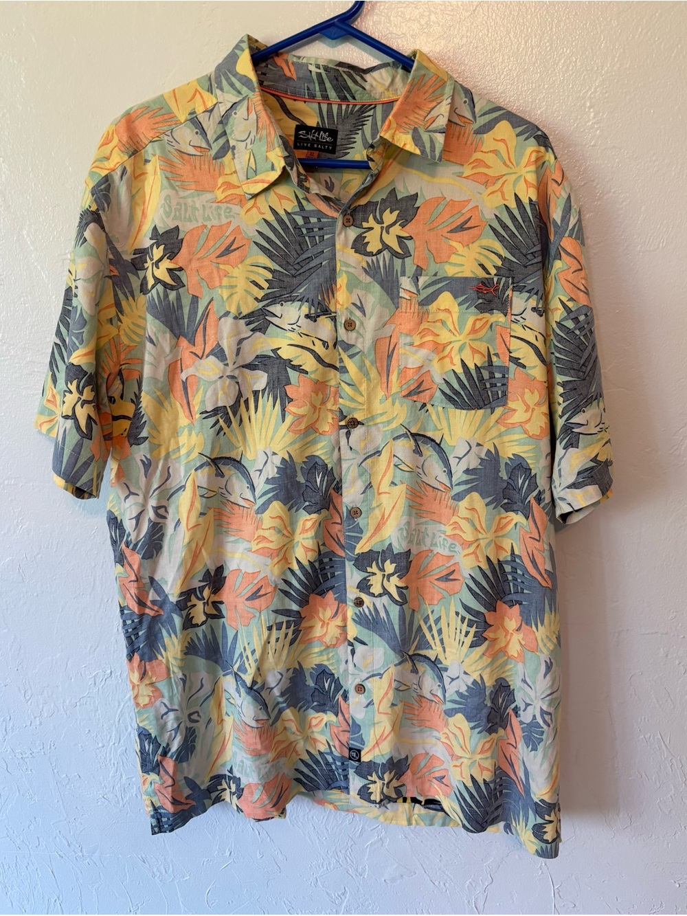 Salt Life Mens Button Up Shirt